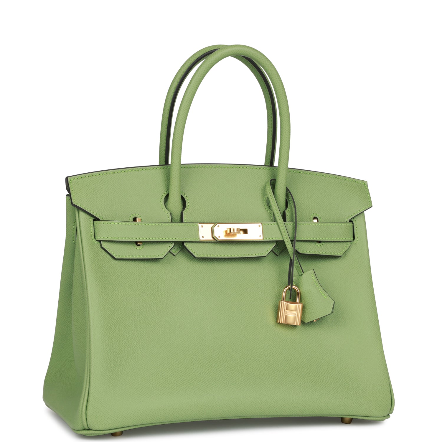 Hermès | Birkin 30 Vert Criquet Epsom - Free & Fast UAE Shipping