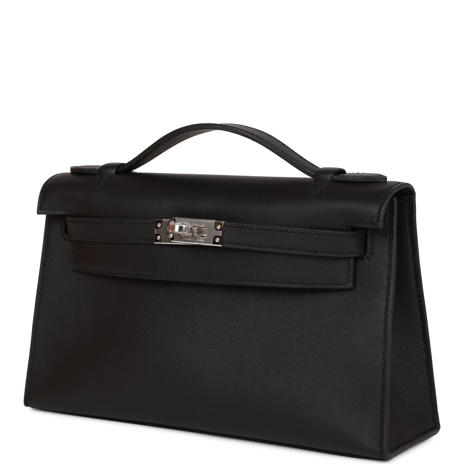 Hermès | Kelly Pochette Black Swift - Free & Fast UAE Shipping