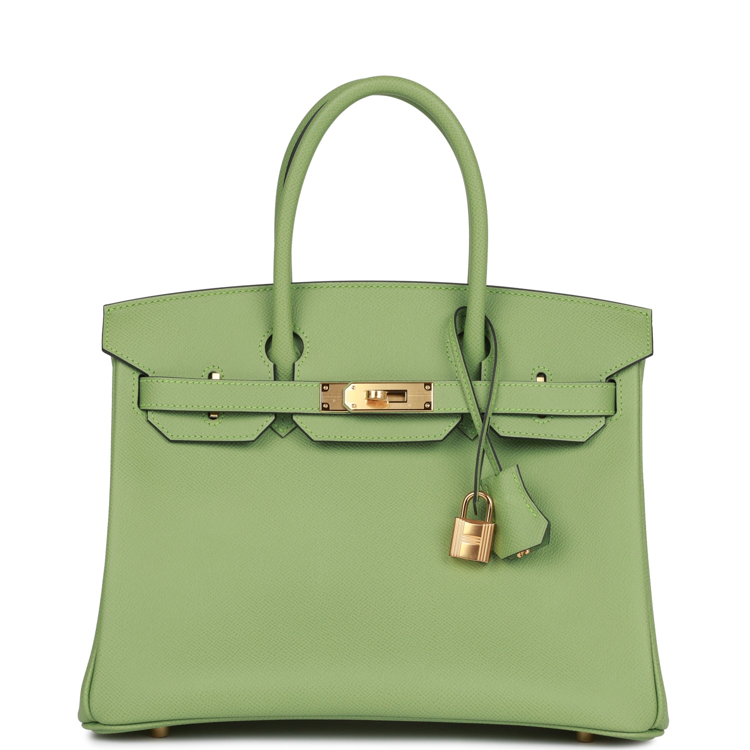 Hermès | Birkin 30 Vert Criquet Epsom - Free & Fast UAE Shipping