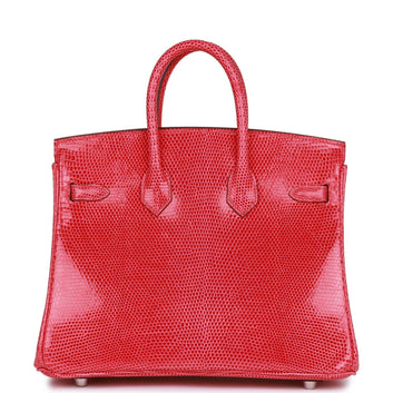 Hermès | Birkin 25 Rose Extreme Lizard - Free & Fast UAE Shipping