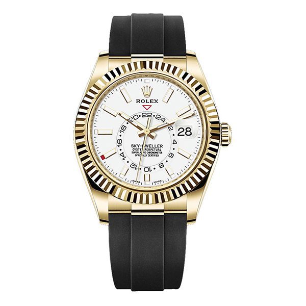Rolex | Oysterflex White Index Dial - Free & Fast UAE Shipping