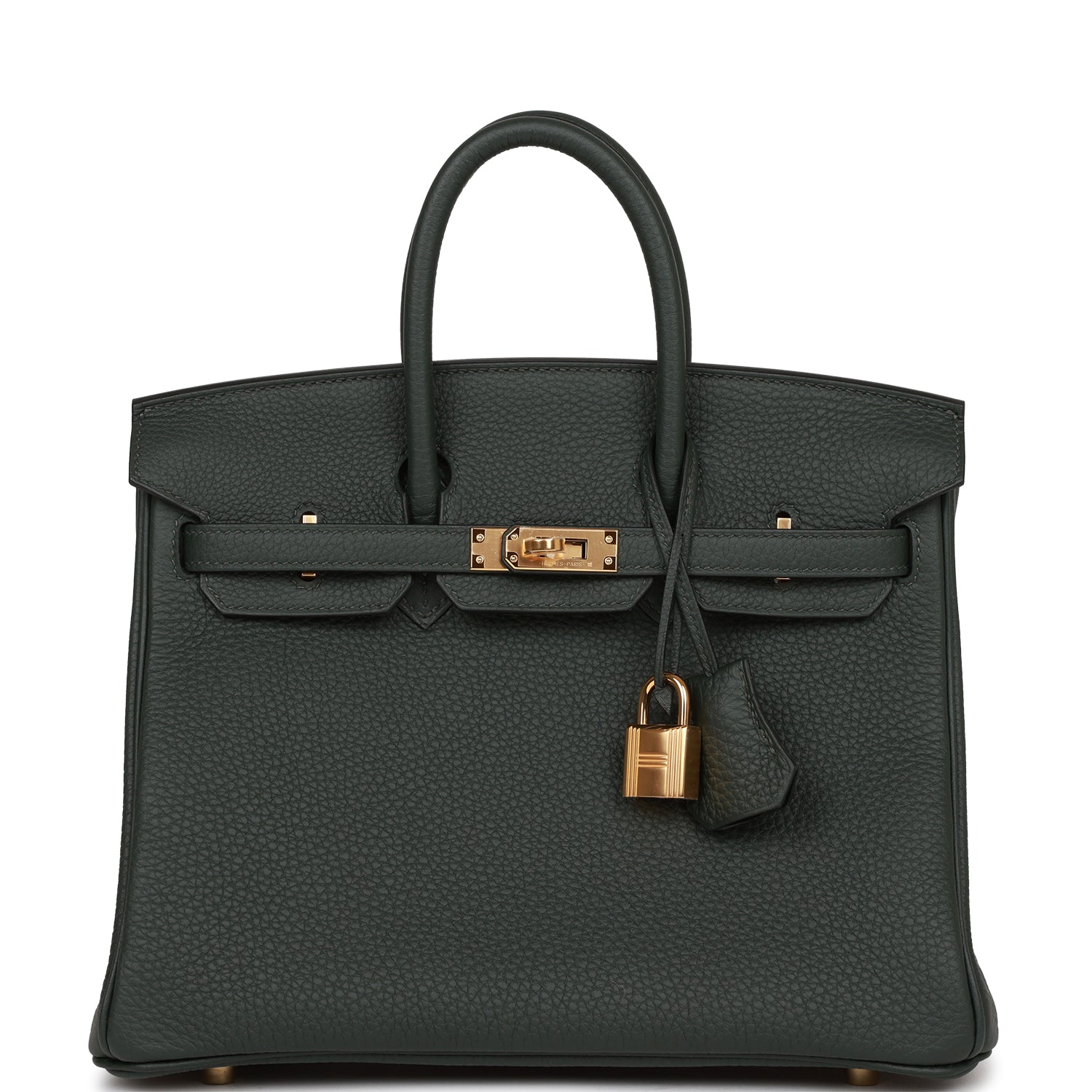 Hermès | Birkin 25 Vert Fonce Togo - Free & Fast UAE Shipping