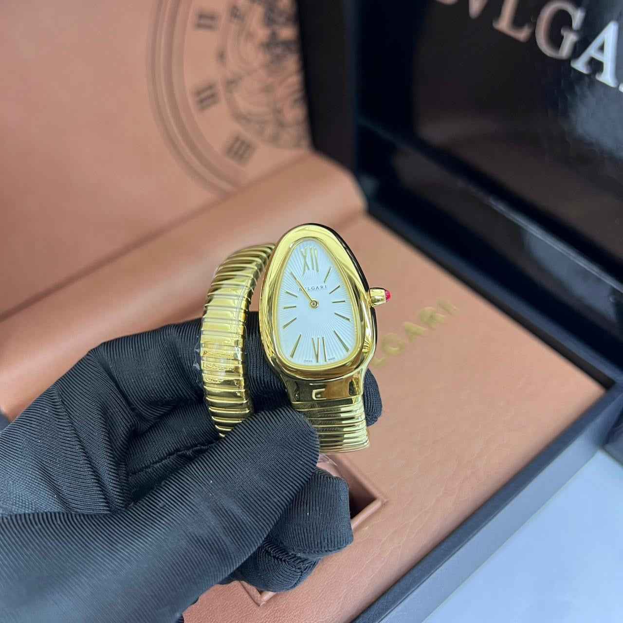 Bvlgari Watch | Serpenti Tubogas Snake-Head Case