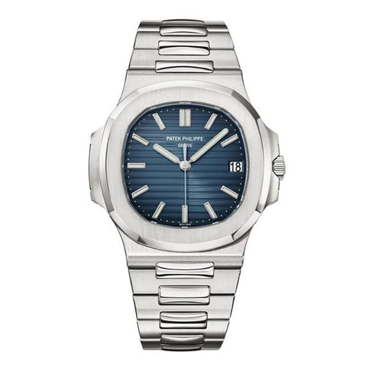 Patek Philippe | Nautilus Black-Blue Dial - Free & Fast UAE Shipping