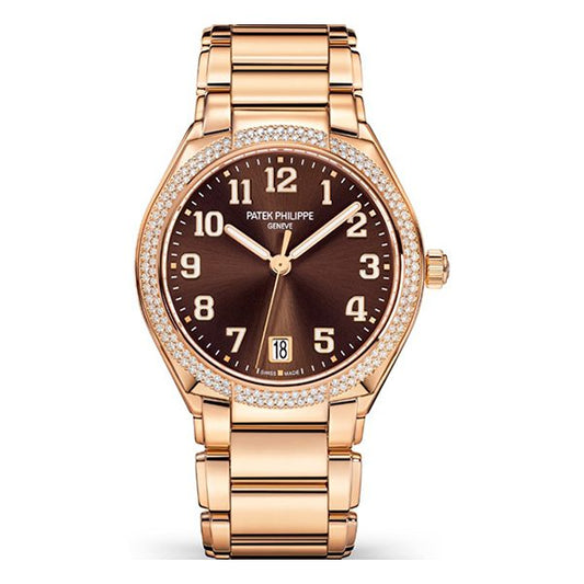 Patek Philippe | Gold Brown Sunburst Dial - Free & Fast UAE Shipping