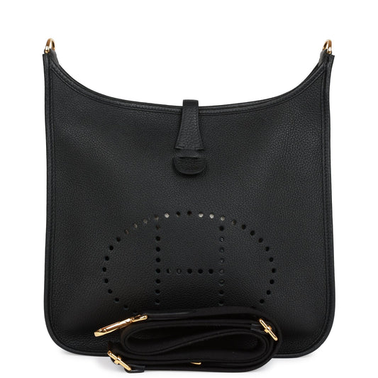 Hermès | Evelyne Pm Black Clemence - Free & Fast UAE Shipping
