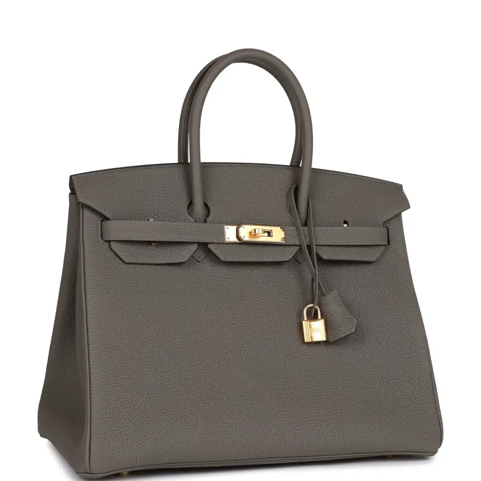 Hermès | Birkin 35 Gris Meyer Togo - Free & Fast UAE Shipping