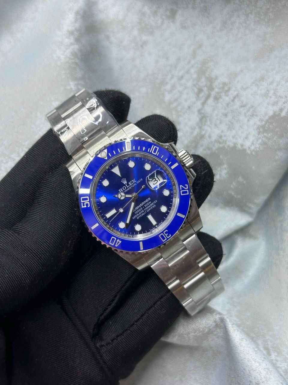Rolex Watch | Submariner Date Blue Dial Bezel