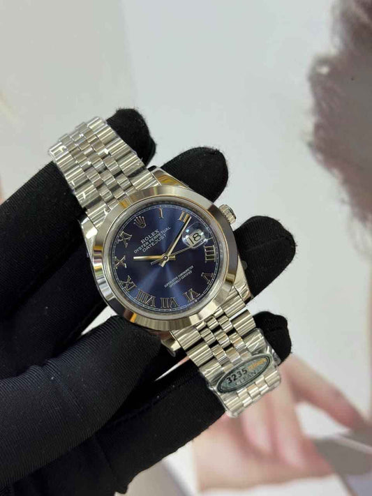 Rolex Watch | Datejust 41 Azzurro-Blue Dial
