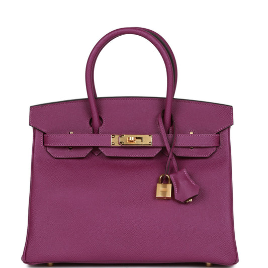 Hermès | Birkin 30 Anemone Epsom - Free & Fast UAE Shipping