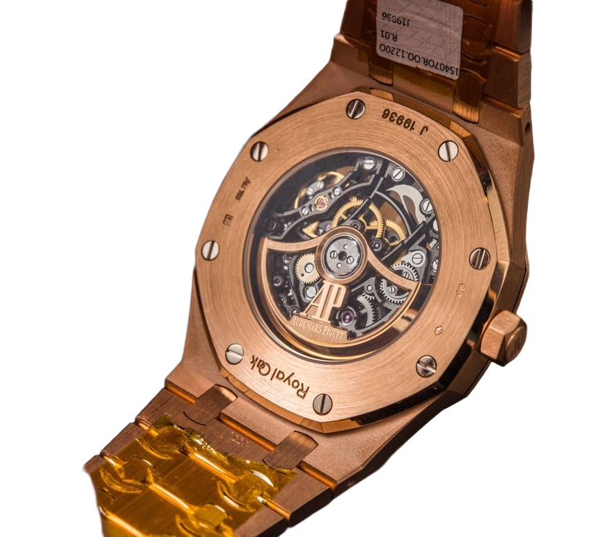 Audemars Piguet Watch | Royal Oak Skeleton Rose Gold