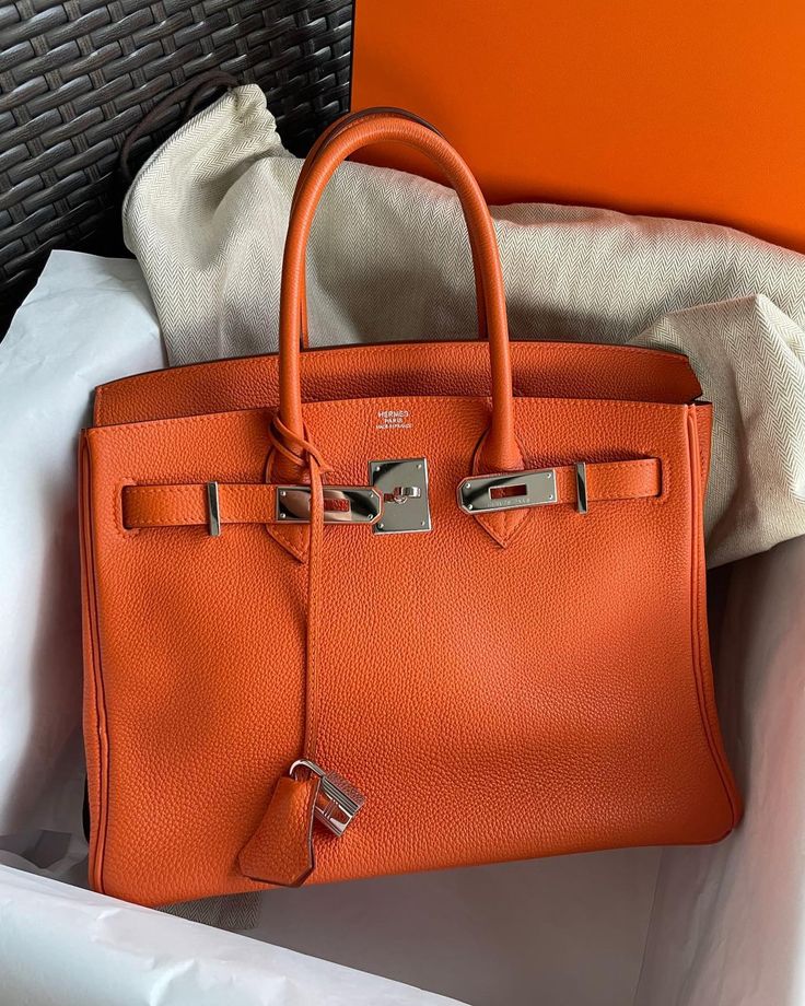 Hermès | Birkin 25 Orange - Free & Fast UAE Shipping
