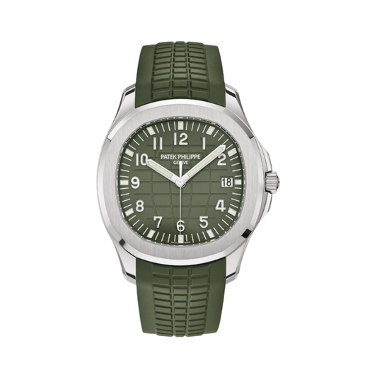 Patek Philippe | Aquanaut Jumbo Khaki Green Dial - Free & Fast UAE Shipping