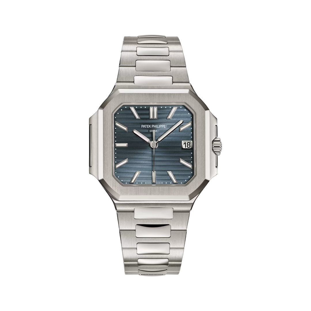 Patek Philippe | Cubitus Sunburst Blue-Gray Dial - Free & Fast UAE Shipping