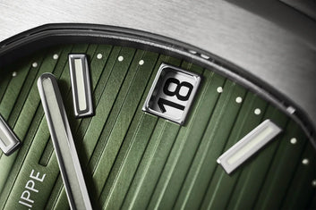 Patek Philippe | Nautilus New Olive Green Dial - Free & Fast UAE Shipping