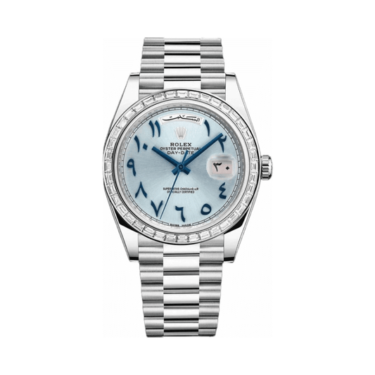 Rolex | Numerals Ice Blue Dial - Free & Fast UAE Shipping