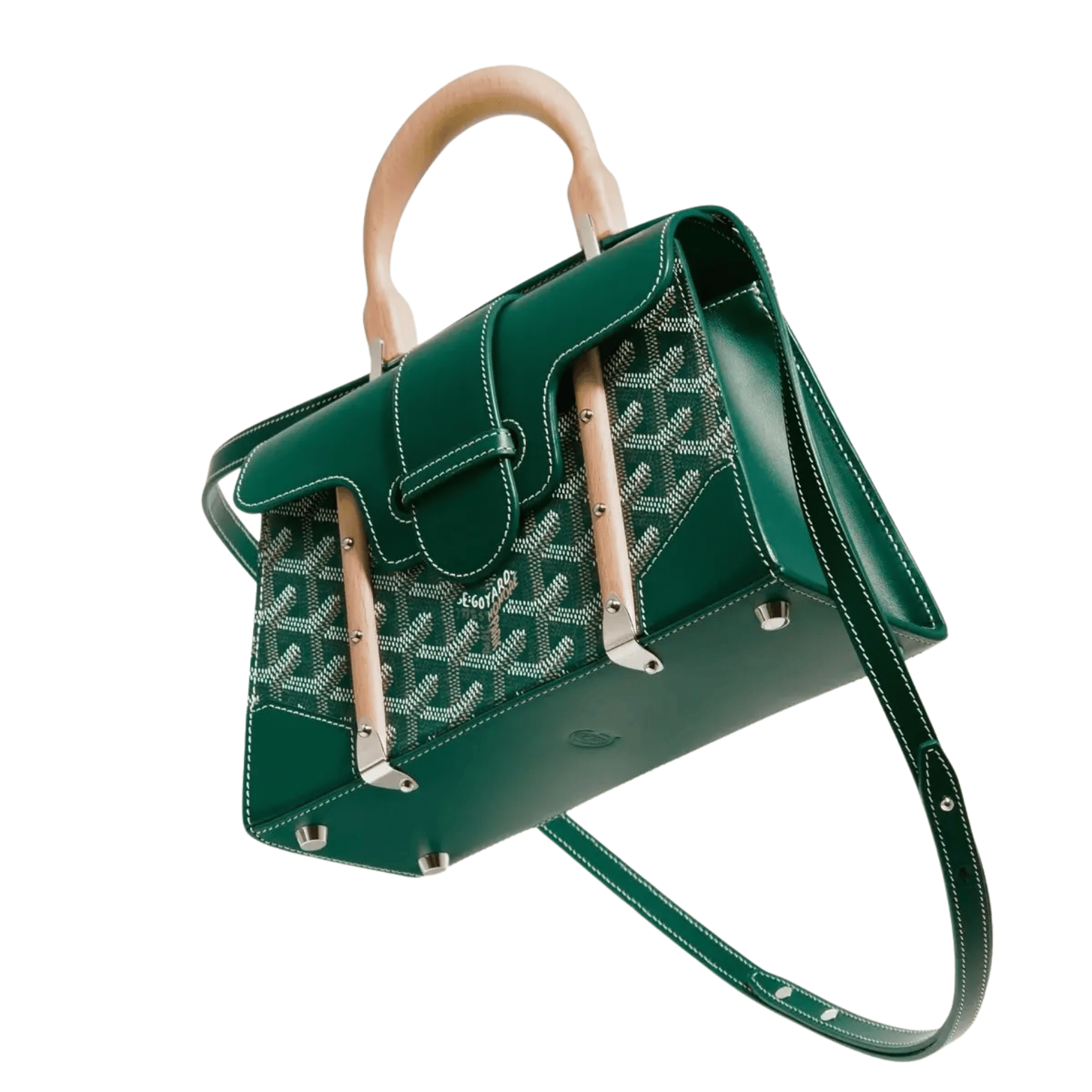 Goyard | Saïgon Structuré Mini Bag Green - Free & Fast UAE Shipping