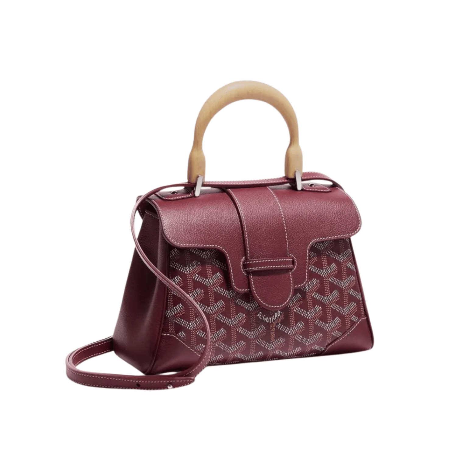Goyard | Saïgon Souple Mini Bag Burgundy - Free & Fast UAE Shipping