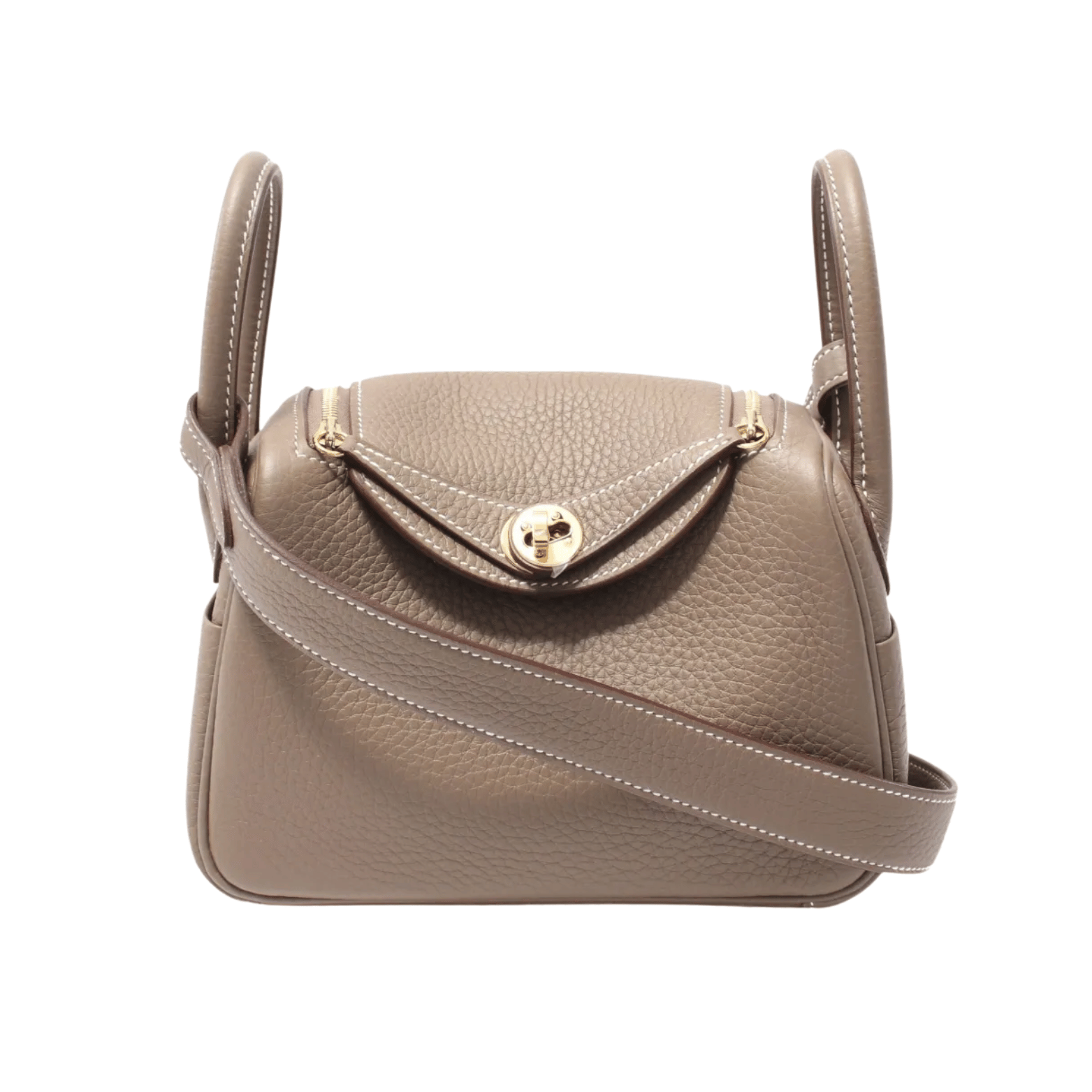 Hermès | Mini Lindy Tc 20 Elephant Gray - Free & Fast UAE Shipping