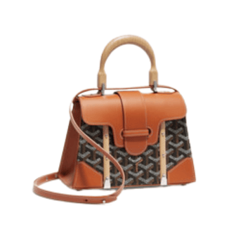 Goyard | Saïgon Structuré Mini Bag Black Tan - Free & Fast UAE Shipping