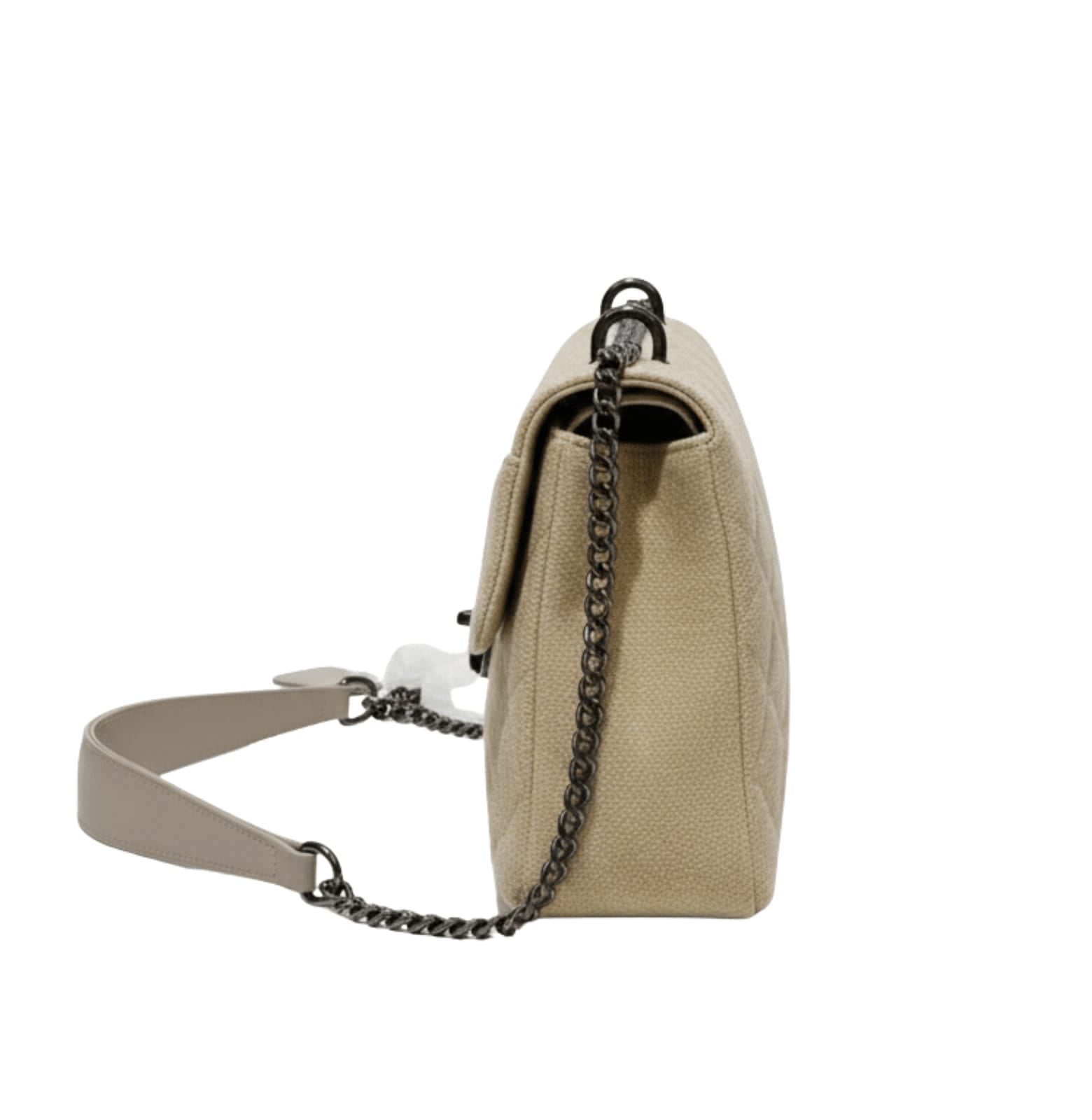 Chanel | Flap Bag With A Chain Strap In An Iced Coffee Color, Featuring - Free & Fast UAE Shipping