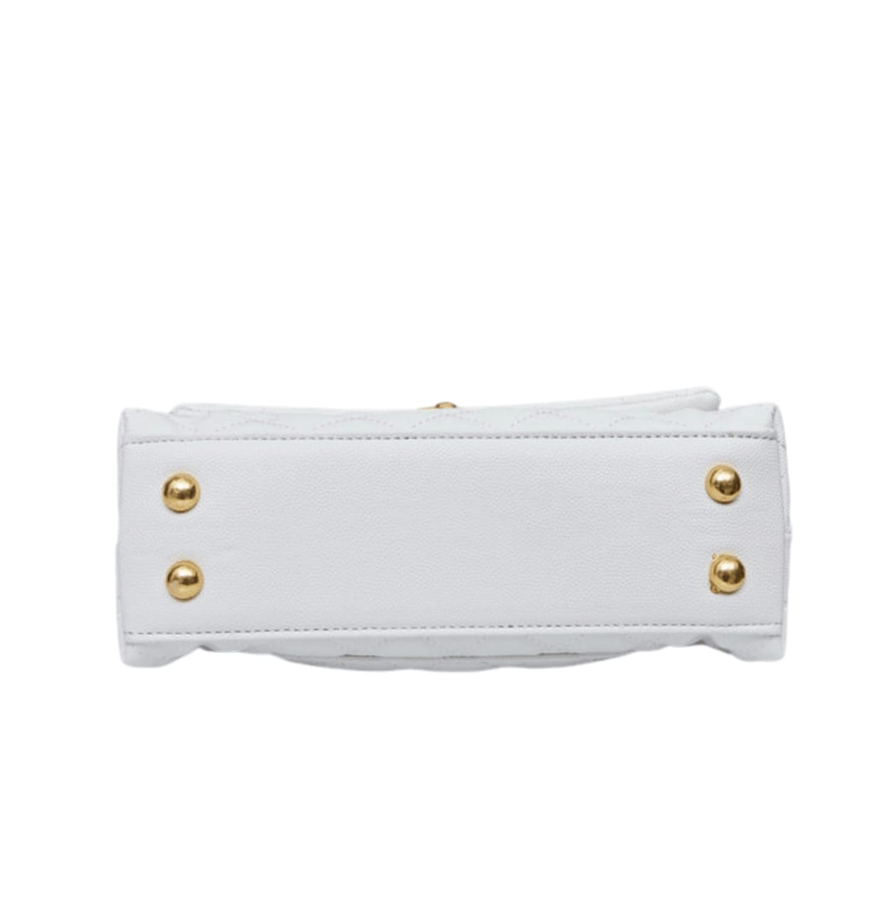 Chanel | Small Flap Bag With Top Handle In Quilted Leather - Free & Fast UAE Shipping