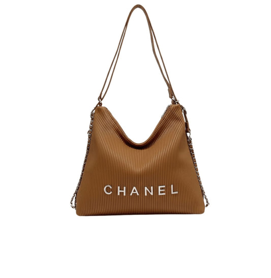 Chanel | Hobo Bag Featuring A Textured, Ribbed Design - Free & Fast UAE Shipping