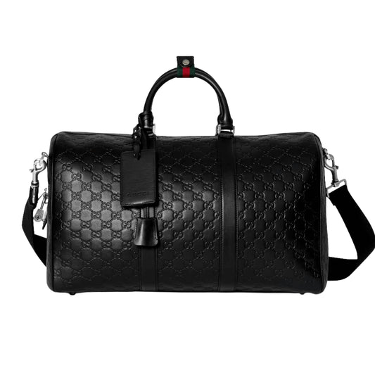 Gucci | Gg Emblem Medium Duffle Bag - Free & Fast UAE Shipping