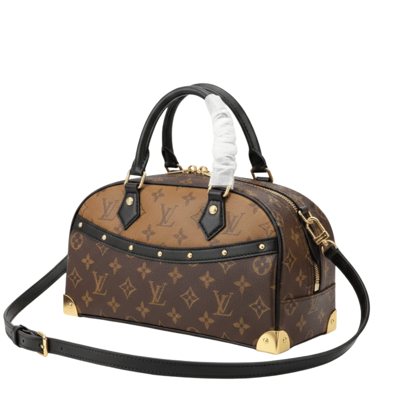 Louis Vuitton | Brown Monogram Petite Malle - Free & Fast UAE Shipping