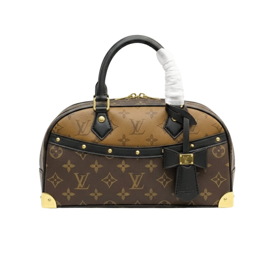 Louis Vuitton | Brown Monogram Petite Malle - Free & Fast UAE Shipping
