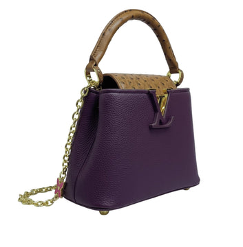 Louis Vuitton | Capucines Bag In Purple Taurillon Leather - Free & Fast UAE Shipping