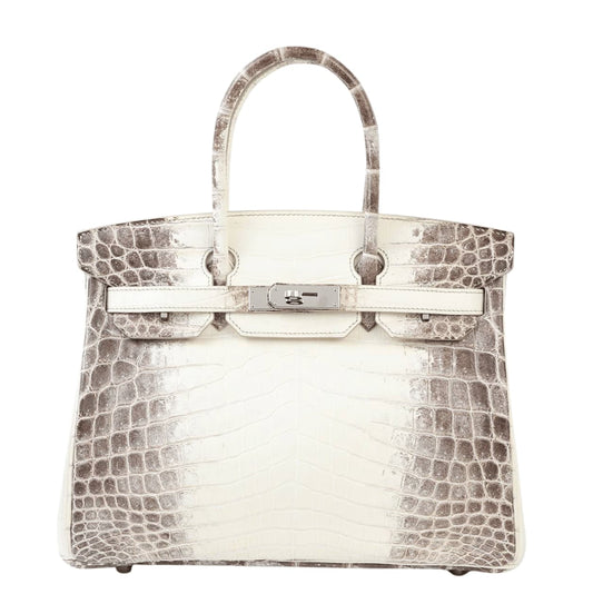 Hermès | Birkin 30 Himalaya Niloticus Crocodile Handbag - Free & Fast UAE Shipping