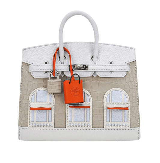 Hermès | Birkin 20 Sellier Neige (snow) Faubourg House Bag - Free & Fast UAE Shipping