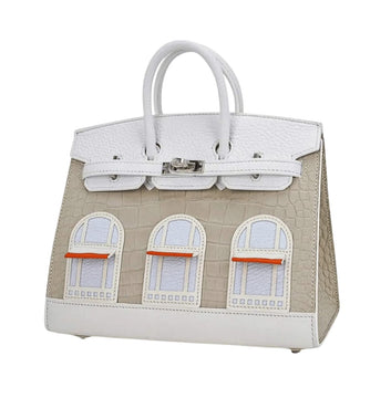 Hermès | Birkin 20 Sellier Neige (snow) Faubourg House Bag - Free & Fast UAE Shipping