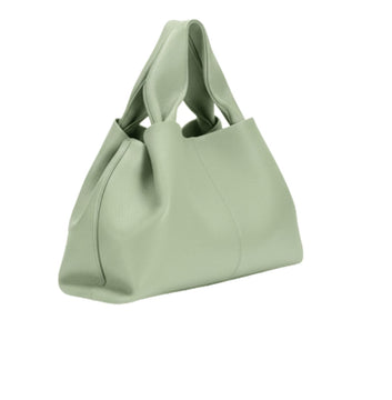 Polène | Numéro Neuf Mini Edition Textured Bag In The Sea Foam Color - Free & Fast UAE Shipping