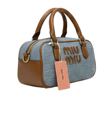 Miu Miu | Top-handle Bag Featuring A Large Logo - Free & Fast UAE Shipping