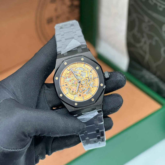 Audemars Piguet Watch | Royal Oak Openworked Black Ceramic