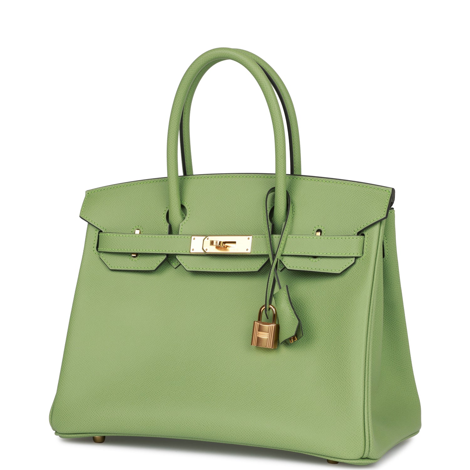 Hermès | Birkin 30 Vert Criquet Epsom - Free & Fast UAE Shipping