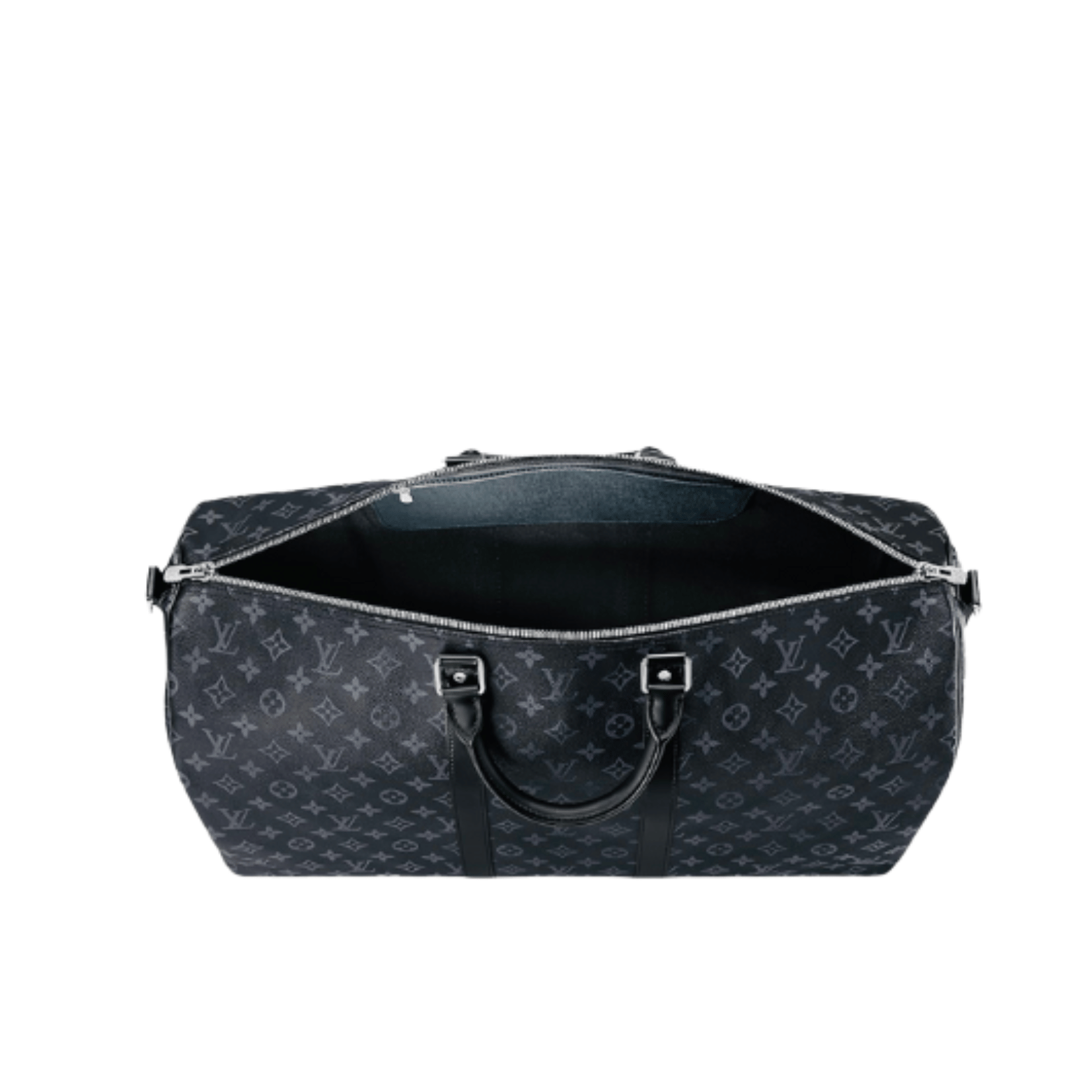 Louis Vuitton | Keepall Bandoulière 55 Duffel Bag In The Monogram Eclipse Canvas. - Free & Fast UAE Shipping