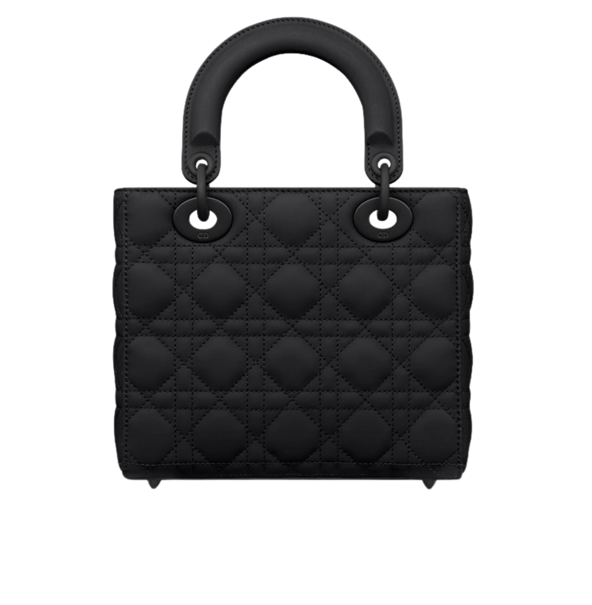 Dior | Lady Dior Bag In Matt Black - Free & Fast UAE Shipping