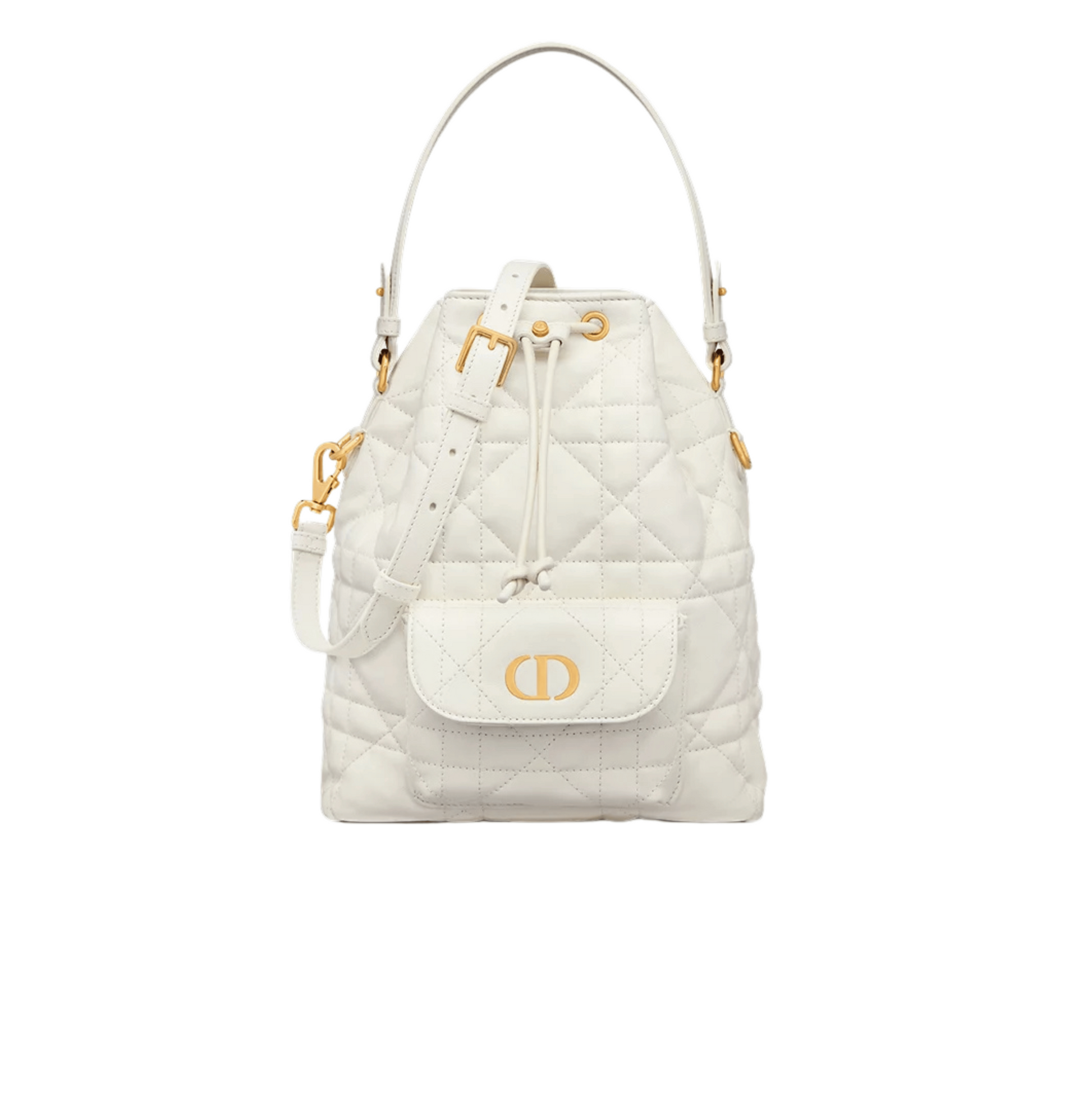 Dior | Caro Mini Bucket Bag With Drawstring - Free & Fast UAE Shipping
