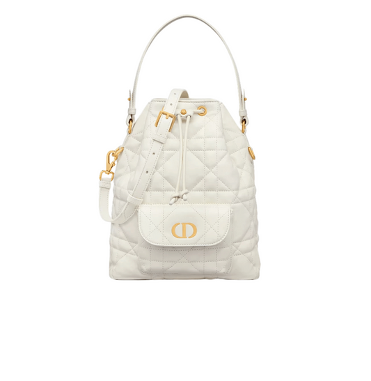 Dior | Caro Mini Bucket Bag With Drawstring - Free & Fast UAE Shipping