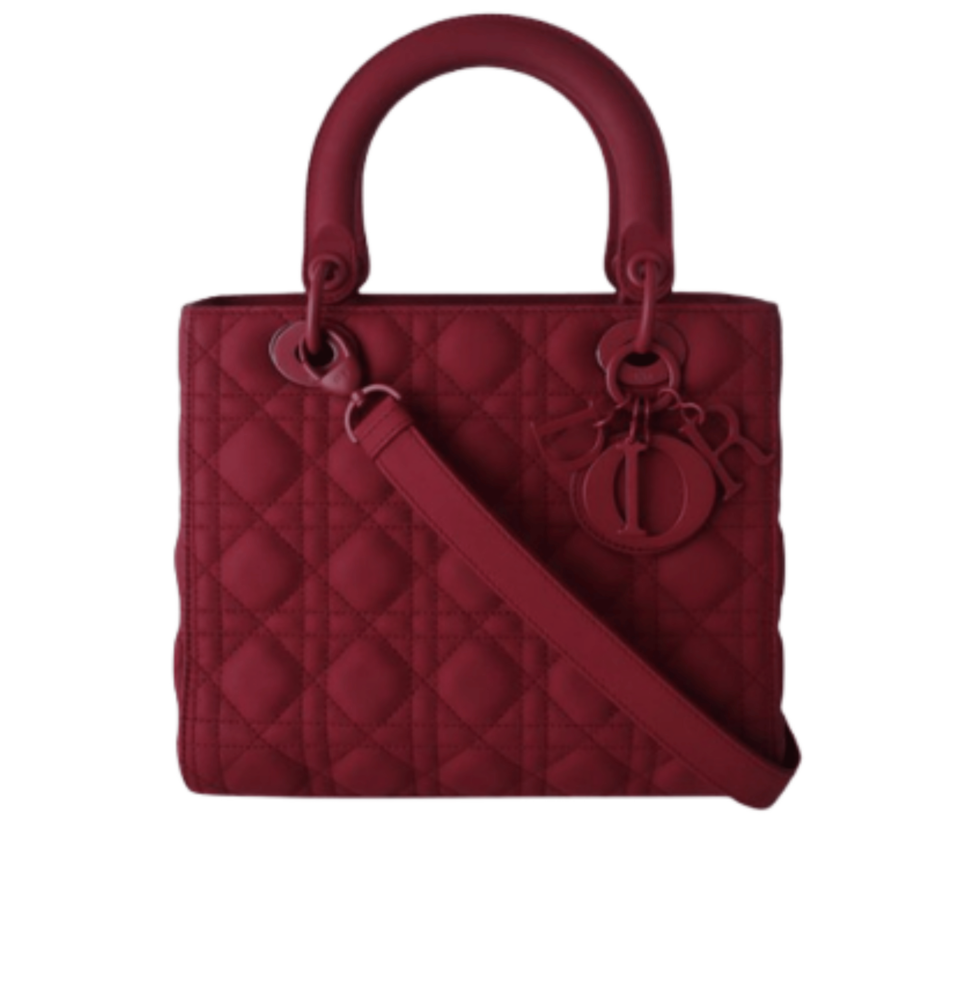 Dior | Handbag In Red Lambskin - Free & Fast UAE Shipping