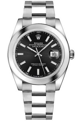Rolex | Datejust 41 Black Dial - Free & Fast UAE Shipping